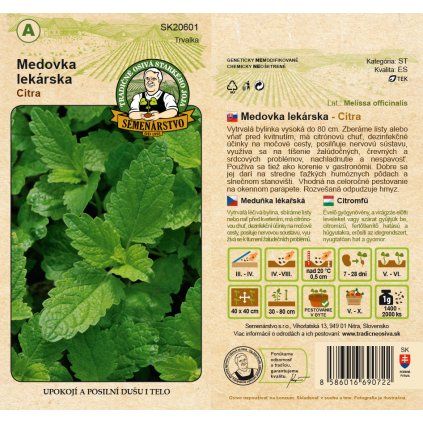 Medovka lekárska Citra