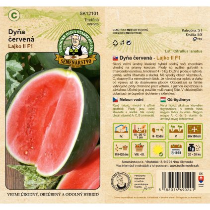 Dyna cervená Lajko II F1