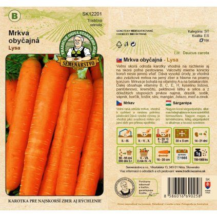 Mrkva obycajná Lysa