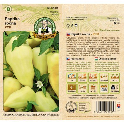 Paprika rocná PCR