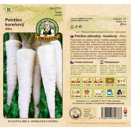 Petrzlen  korenový Alba