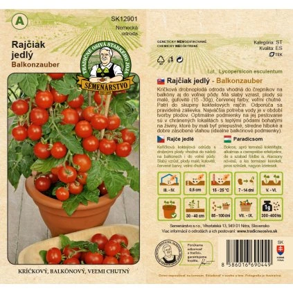 Rajciak jedlý Balkonzauer