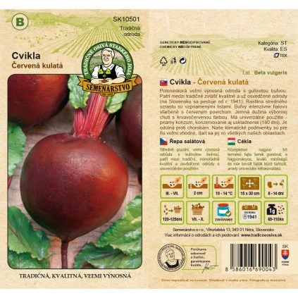 Cvikla cervená gulatá